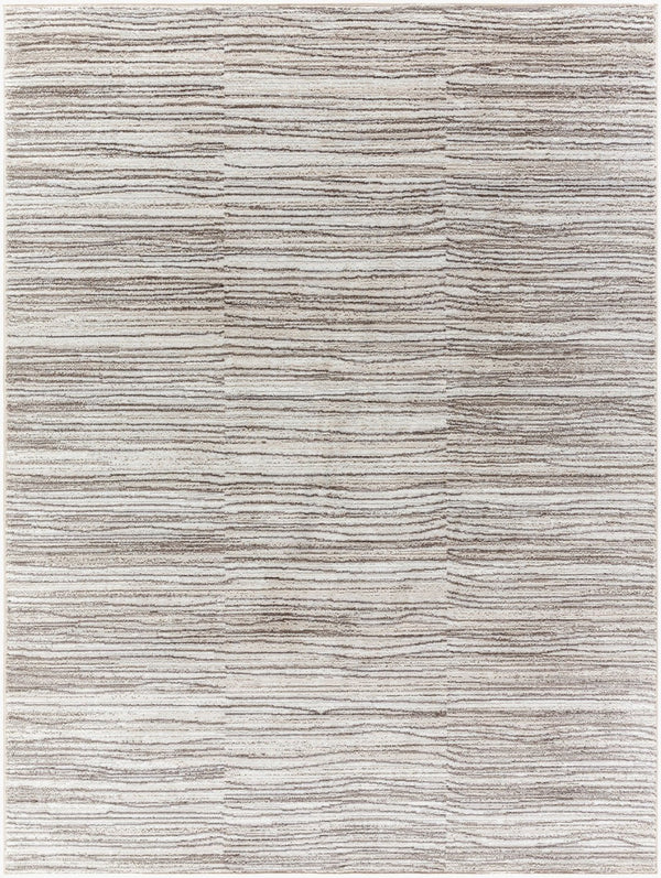 Livabliss Enfield Art Deco Geometric Machine Woven Area Rug for Living Room or Dining Space Light Beige, Iv 7'10" x 10' ENF2329-71010