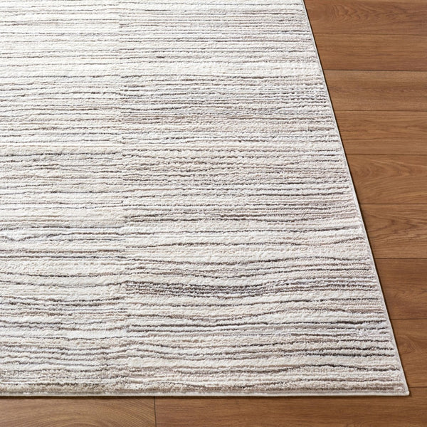 Livabliss Enfield Art Deco Geometric Machine Woven Area Rug for Living Room or Dining Space Light Beige, Iv 7'10" x 10' ENF2329-71010