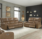 Swift Power Reclining Living Room Collection with Luxurious Leather for Ultimate Comfort and Style