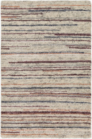 Surya Enlightenment Hand Knotted Wool Viscose Area Rug Scandinavian Style Soft High Pile ENL1001-23