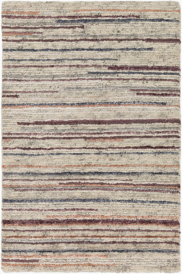 Surya Enlightenment Hand Knotted Wool Viscose Area Rug Scandinavian Style Soft High Pile ENL1001-23