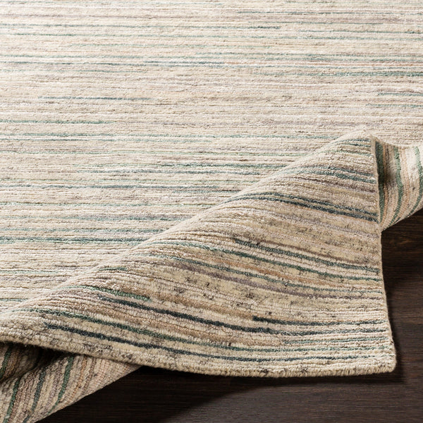 Enlightenment ENL-1002 8' x 11' Handmade Rug ENL1002-811  Beige, Sage, Ivory, Light Gray Surya