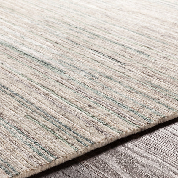 Enlightenment ENL-1002 8' x 11' Handmade Rug ENL1002-811  Beige, Sage, Ivory, Light Gray Surya