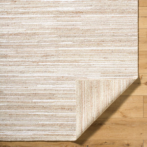 Enlightenment ENL-1003 9' x 13' Handmade Rug ENL1003-913  Pearl, Ash Surya