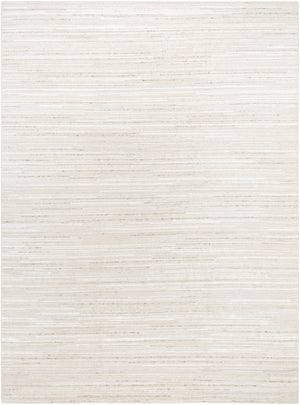 Enlightenment ENL-1004 9' x 13' Handmade Rug ENL1004-913  Off-White, Light Silver, White Surya