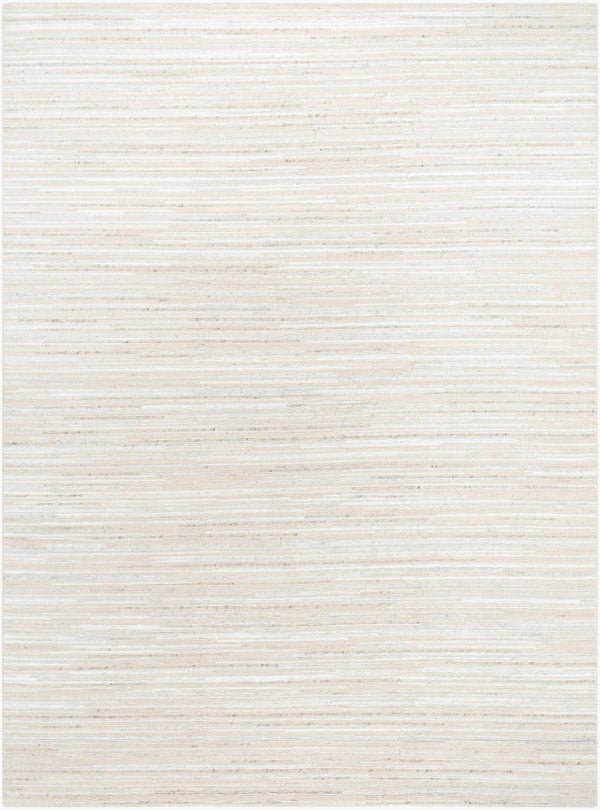 Surya Enlightenment Handmade 2' X 3' Scandinavian Style Rug - Luxurious Viscose & Wool For Comfort Ivory Wool,Viscose Enl1004-23