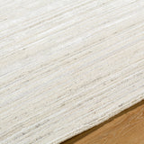 Enlightenment ENL-1004 9' x 13' Handmade Rug ENL1004-913  Off-White, Light Silver, White Surya