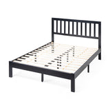 Christopher Knight Home® - Noble House - Norgate Modern Farmhouse Acacia Wood Queen Bed Platform