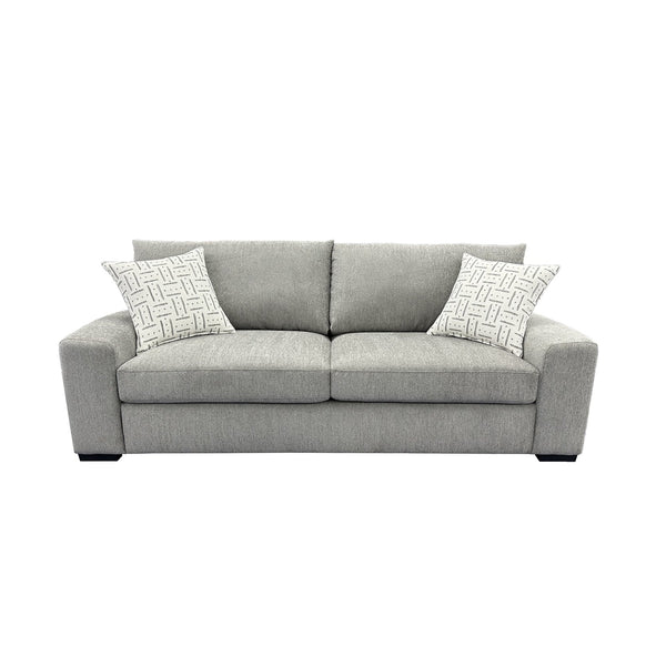 Porter Designs Clayton Modern Upholstered Sofa Collection - Chic Style For Elegant Living Spaces Gray Fabric 01-207-01-4345