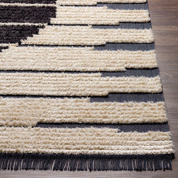 Livabliss Enzo Moroccan Geometric High Pile Runner Rug with Fringe Turkish Polyester Hallway ENZ2302-2773