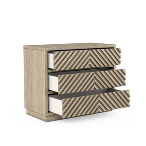 A.R.T. Furniture North Side Bachelors Chest - Modern Transitional Storage With Cedar-lined Drawers & Stylish Design Brown Parrawood Solids,Quarter Figured,Fiddle Ash Veneer 269158-2556