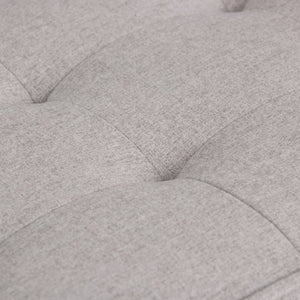 English Elm Cosmopolitan Storage Ottoman Bench - Cloud Grey, Stylish Multi-Functional Seating & Storage Solution B136P158568