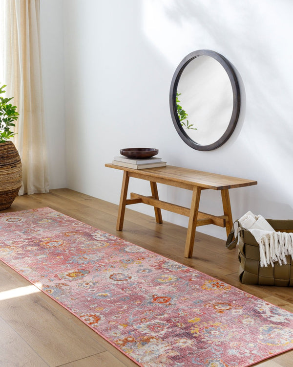 Livabliss Ephesians Traditional Medallion Fringe Area Rug Machine Woven Polyester Entryway Accent EPC2301-23