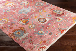 Livabliss Ephesians Traditional Medallion Fringe Area Rug Machine Woven Polyester Entryway Accent EPC2301-23