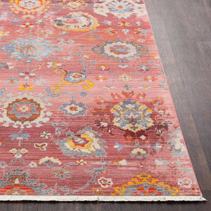 Livabliss Ephesians Traditional Medallion Fringe Area Rug Machine Woven Polyester Entryway Accent EPC2301-23