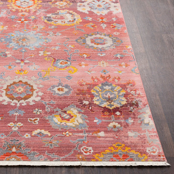 Livabliss Ephesians Traditional Medallion Fringe Area Rug Machine Woven Polyester Entryway Accent EPC2301-23