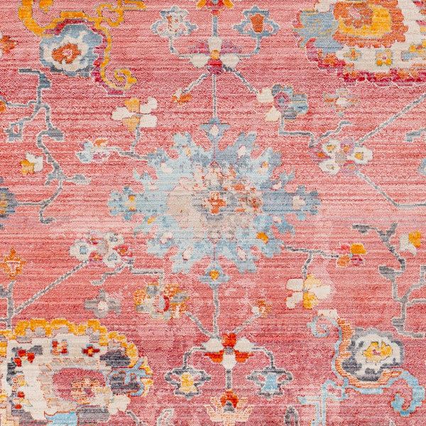 Livabliss Ephesians Traditional Medallion Fringe Area Rug Machine Woven Polyester Entryway Accent EPC2301-23