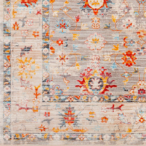 Livabliss Ephesians Traditional Fringe Border Polyester Area Rug for Living Room or Bedroom EPC2307-579