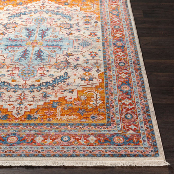 Livabliss Ephesians Traditional Motif Polyester Accent Rug Medium Pile Entryway Bedroom Layer EPC2325-23