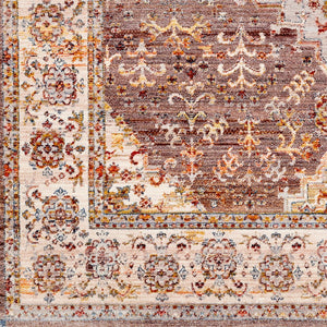 Livabliss Ephesians Turkish Machine Woven Accent Rug Fringe Border Entryway Polyester Traditional Medium Gray, De 2' x 2'11" EPC2335-2211