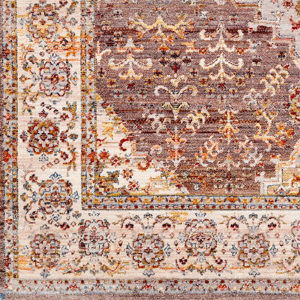 Livabliss Ephesians Turkish Machine Woven Accent Rug Fringe Border Entryway Polyester Traditional Medium Gray, De 2' x 2'11" EPC2335-2211