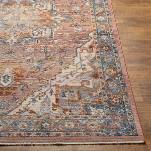 Livabliss Ephesians Persian Inspired Polyester Area Rug with Fringe for Formal Living Rooms EPC2338-81013