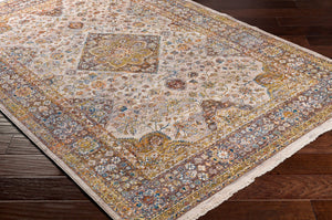 Livabliss Ephesians Traditional Turkish Machine Woven Polyester Area Rug with Fringe Border EPC2342-81013