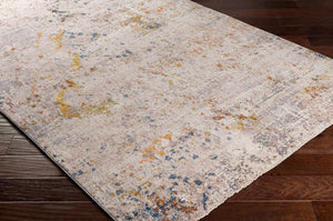 Livabliss Ephesians Geometric Fringe Accent Rug Turkish Woven Polyester for Entryway or Bedroom Dark Blue, Rust 8'10" x 13' EPC2344-81013