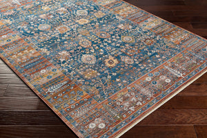 Livabliss Ephesians Traditional Medallion Fringe Runner Rug for Entryways and Hallways EPC2347-2211