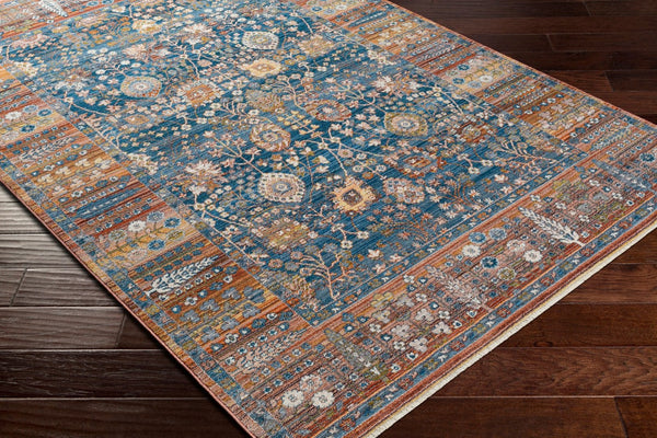 Livabliss Ephesians Traditional Medallion Fringe Runner Rug for Entryways and Hallways EPC2347-2211