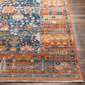 Livabliss Ephesians Traditional Medallion Fringe Runner Rug for Entryways and Hallways EPC2347-2211