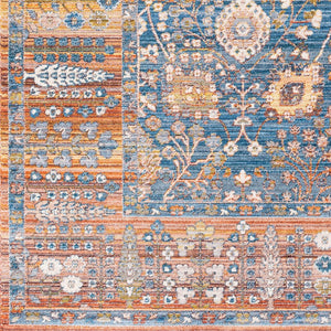 Livabliss Ephesians Traditional Medallion Fringe Runner Rug for Entryways and Hallways EPC2347-2211