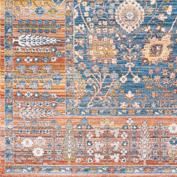 Livabliss Ephesians Traditional Medallion Fringe Runner Rug for Entryways and Hallways EPC2347-2211