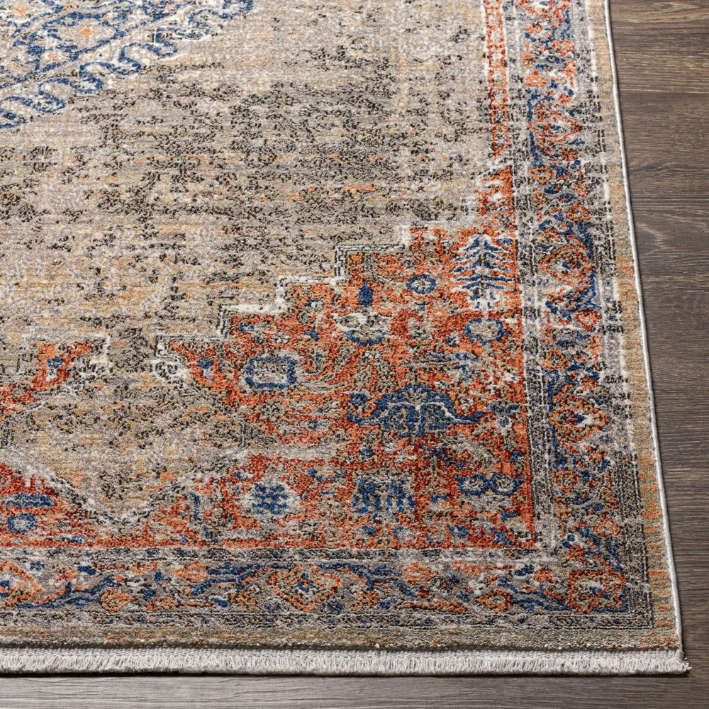 Surya Eclipse Machine Woven Polyester Rug with Fringe Border for Entryways and Bedrooms EPE2302-233