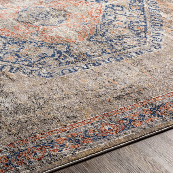 Surya Eclipse Machine Woven Polyester Rug with Fringe Border for Entryways and Bedrooms EPE2302-233
