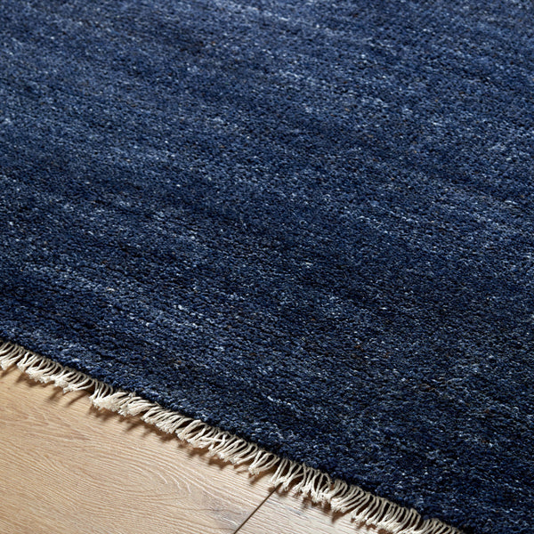 Epic EPI-2300 8'6" x 11'6" Handmade Rug EPI2300-86116  Dark Blue, Medium Gray, Black, Medium Brown, Light Gray Surya