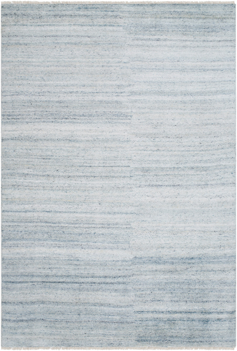 Epic EPI-2301 8'6" x 11'6" Handmade Rug EPI2301-86116  Metallic Silver, Charcoal, Dark Blue, Gray, Oatmeal, Black Surya