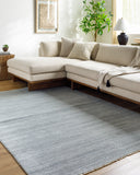 Epic EPI-2302 8'6" x 11'6" Handmade Rug EPI2302-86116  Gray, Dark Brown, Light Gray Surya