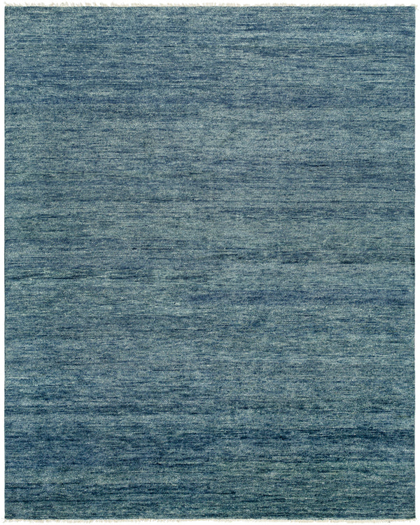 Epic EPI-2306 8' x 10' Handmade Rug EPI2306-810  Grey, Slate Blue, Nickel, Medium Grey, Charcoal Surya