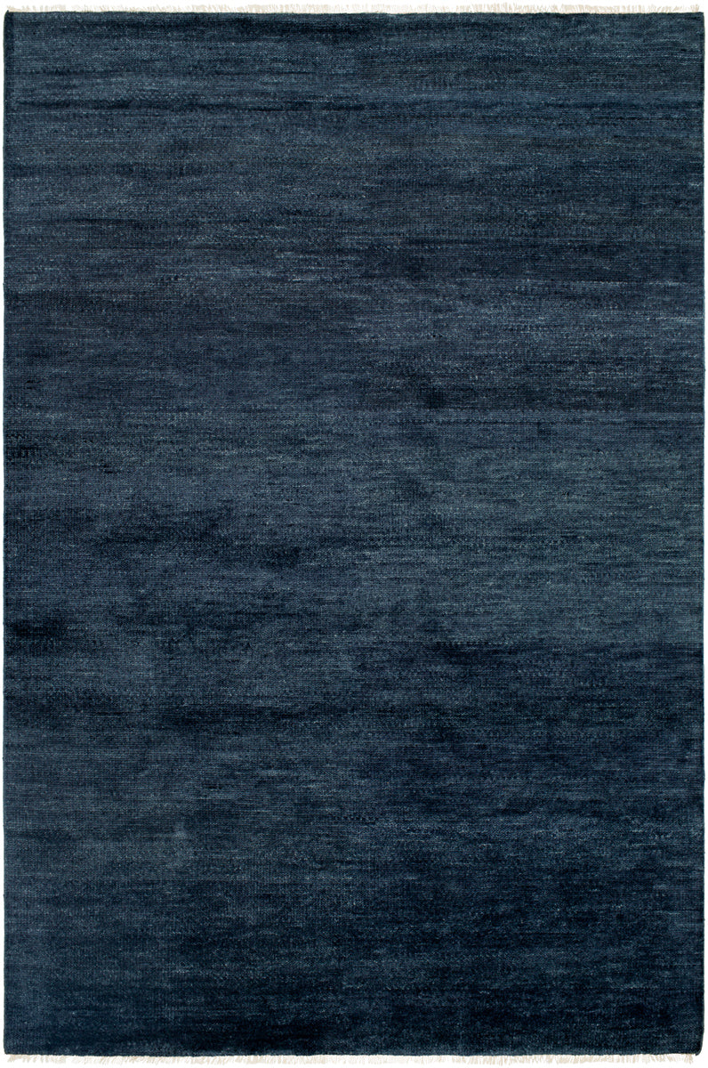 Epic EPI-2311 8'6" x 11'6" Handmade Rug EPI2311-86116  Charcoal, Onyx, Ink, Slate Blue Surya