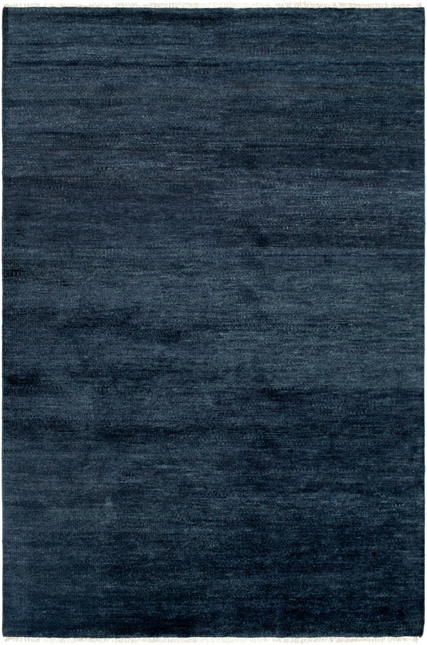 Epic EPI-2311 8'6" x 11'6" Handmade Rug EPI2311-86116  Charcoal, Onyx, Ink, Slate Blue Surya