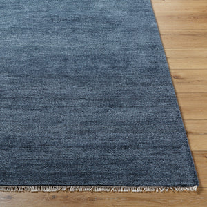 Epic EPI-2311 8'6" x 11'6" Handmade Rug EPI2311-86116  Charcoal, Onyx, Ink, Slate Blue Surya