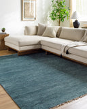 Epic EPI-2312 8'6" x 11'6" Handmade Rug EPI2312-86116  Dark Grey, Steel Grey, Medium Grey, Nickel Surya