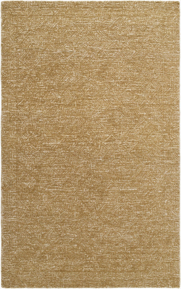 Livabliss Epsom Hand-tufted Wool Area Rug Plush Farmhouse Cottage Style for Living Room Goldenrod, Whea 5' x 7'6" EPM2301-576