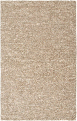 Livabliss Epsom Hand Tufted Wool Area Rug Plush Farmhouse Cottage Style for Living Bedroom Floors Beige, Sandston 5' x 7'6" EPM2302-576