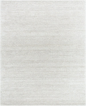 Livabliss Empoli Handwoven Wool Blend Cottage Accent Rug Artisan Crafted for Cozy Home Spaces Ivory, Slate Gr 8' x 10' EPO2301-810