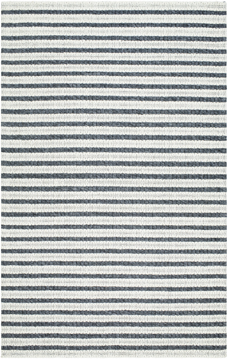 Empoli EPO-2302 9' x 12' Handmade Rug EPO2302-912  Cream, Charcoal, Black Surya