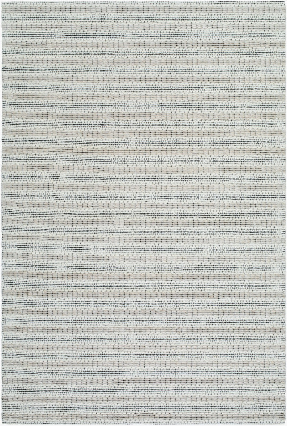 Livabliss Empoli Handwoven Wool Cottage Rug for Entryways Bathrooms and Beside Bed Spaces Ivory, Beige 2' x 3' EPO2303-23