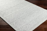 Empoli EPO-2307 9' x 12' Handmade Rug EPO2307-912  Medium Gray Surya