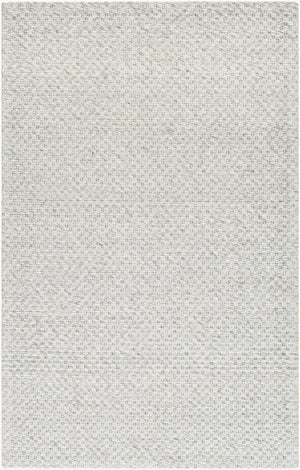 Livabliss Empoli Handwoven Wool Cottage Rug Artisan Crafted in India for Entryways and Bedrooms Ivory, Dove Gra 9' x 12' EPO2311-912